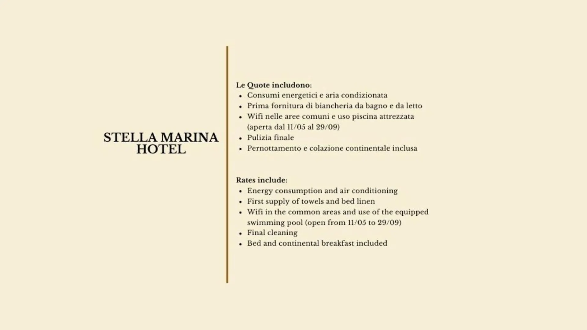 Isa-Double Room In Hotel With Swimming Pool In Marina Di Cecina, Just 10 Meters From The Sea Cecina